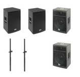 Set Dynacord cu 2boxe CorusEvolution 2000W 2subwoofer Dynacord CP12-1
