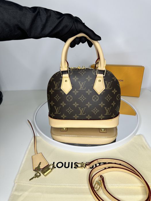 Geanta Louis Vuitton Alma BB piele canvas 100% cadou c:46