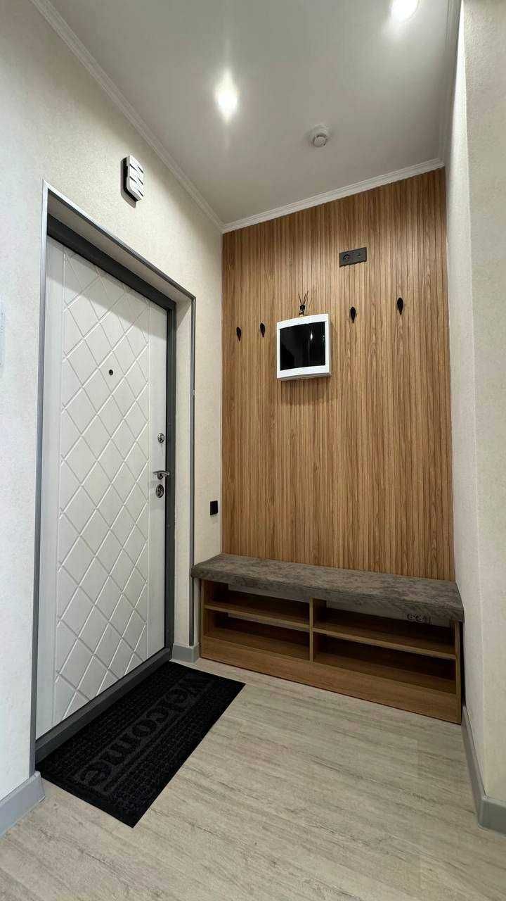 Студия 28 м² + терраса 30 м² в Assalom Sohil — Яшнабад, Узбум, центр!`