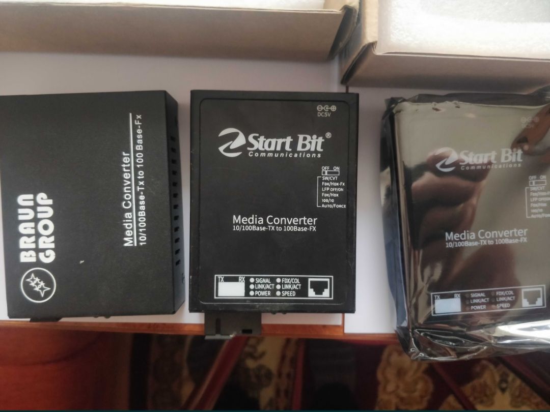 Media Convertor Fibra Optica 155Mbps XTR101-Tx1310/ Rx1550nm-25KM WDM