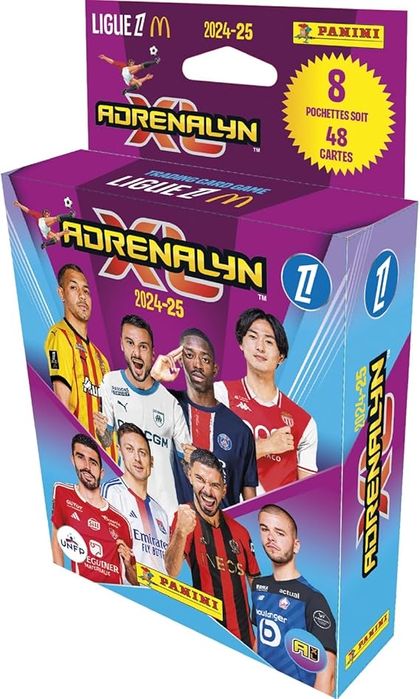 48 cartonase Panini Adrenalyn Ligue 1 2024-2025