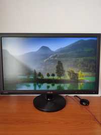 Monitor LED ASUS 23.6", Wide, Full HD, DVI, HDMI, Negru, VS247H