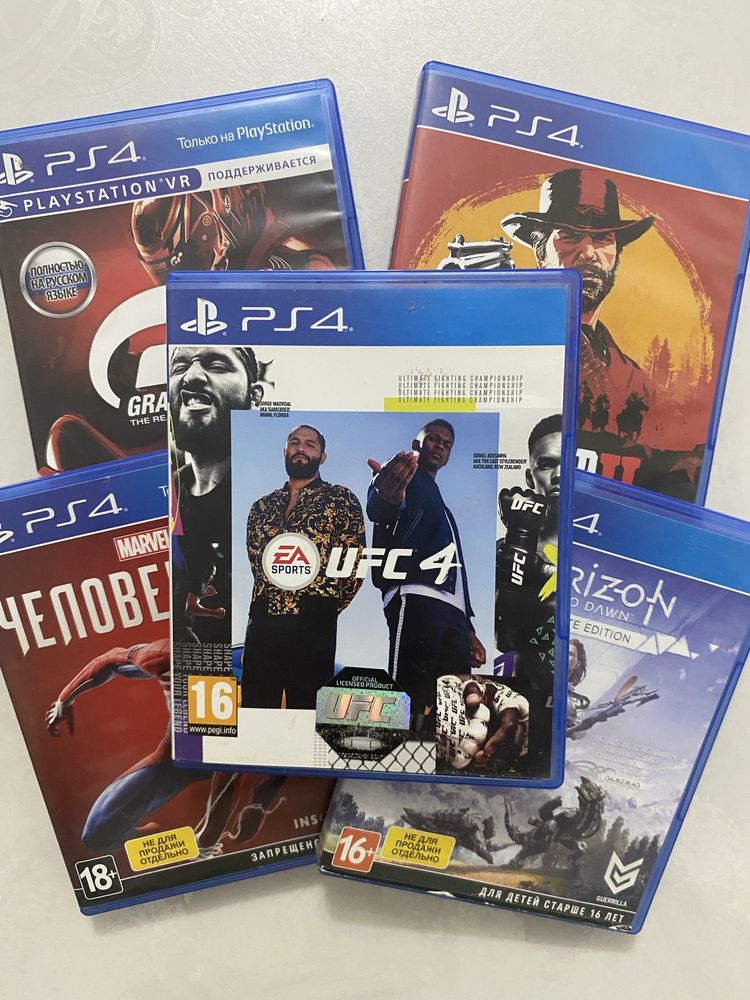Игры для ps4 (диски)