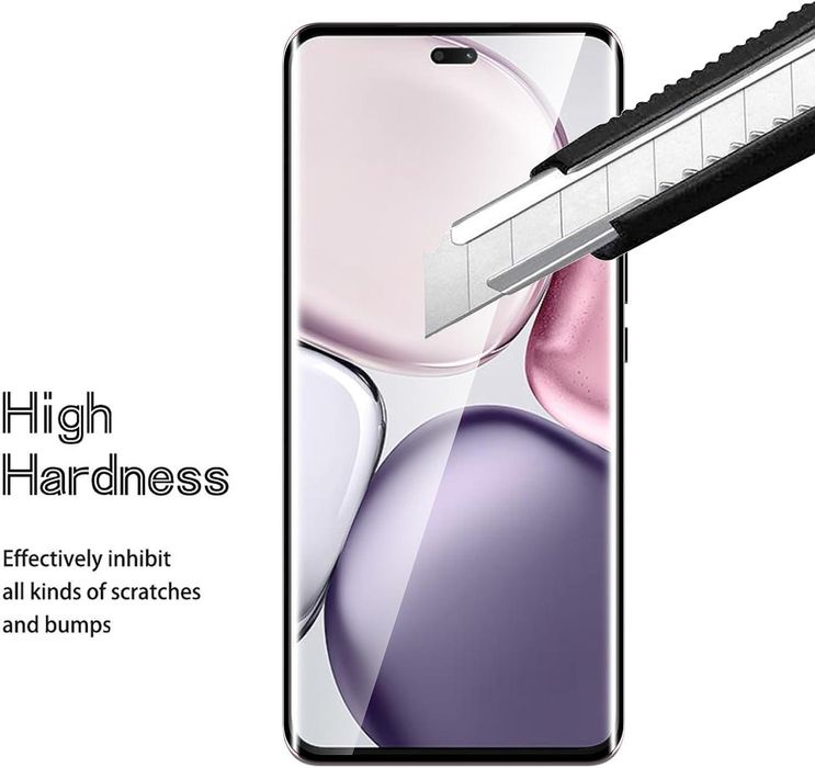 5D Извит Стъклен Протектор за Дисплей за Honor Magic7 Lite / Magic6