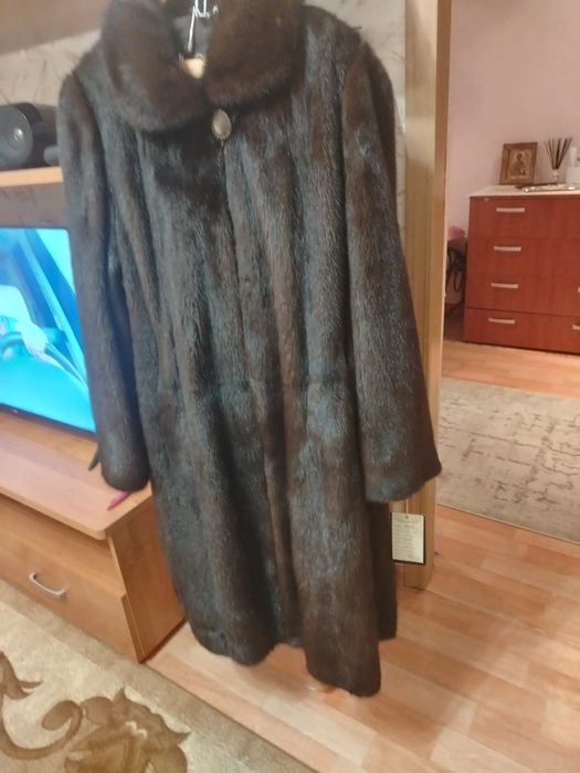 Канадская норковая шуба