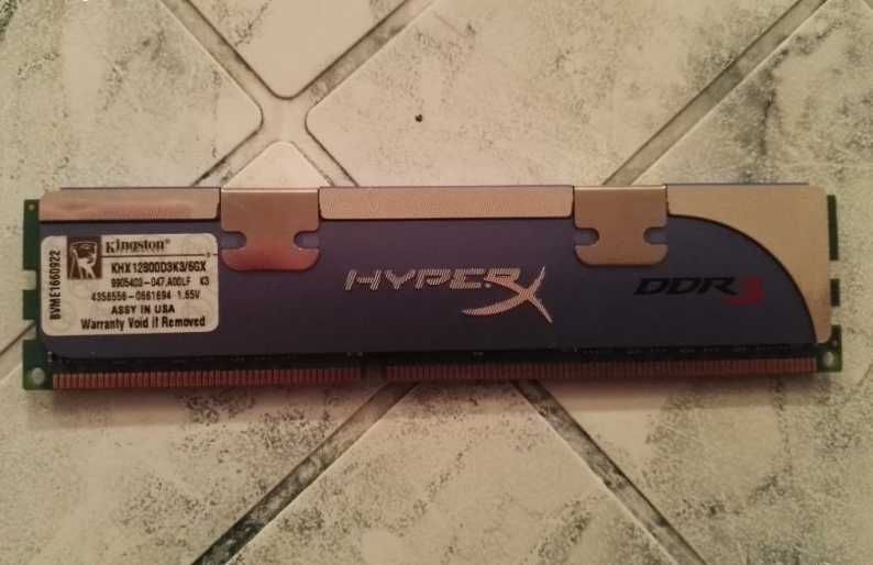 Рам памет Kingston Hyperx DDR3 1600++ 2GB