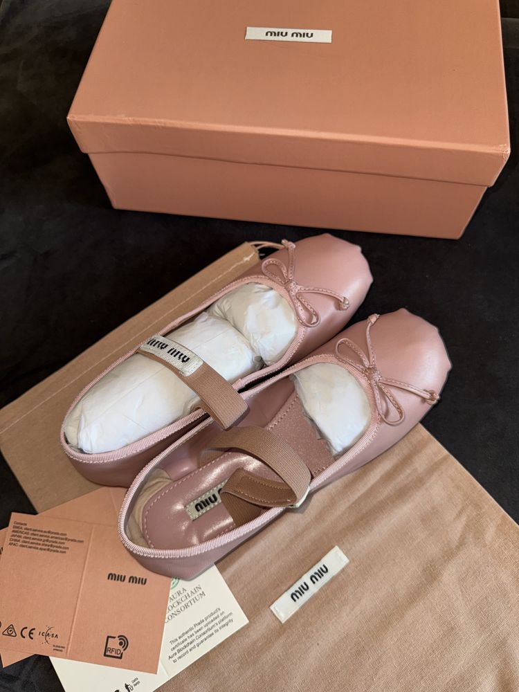 Balerini MiuMiu - marime 35/36/37/premium/full box