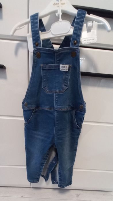 Salopeta blugi fetite, marimea 80