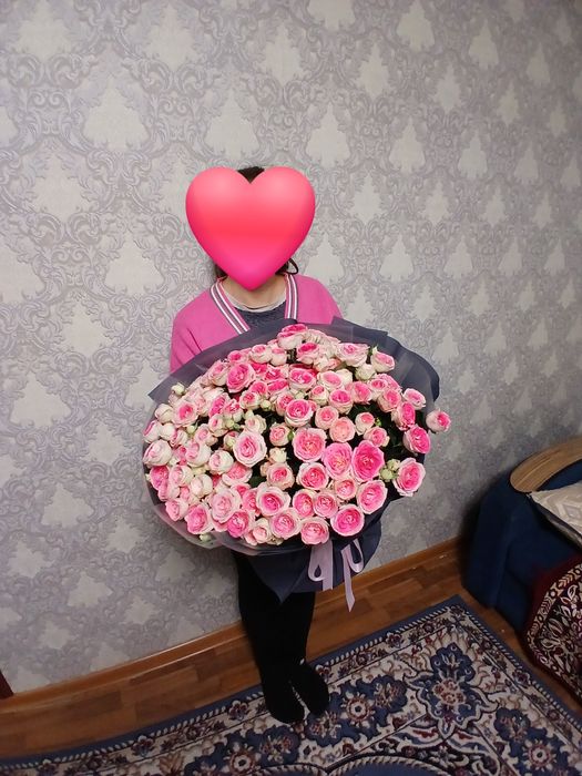 Цветы большой букет