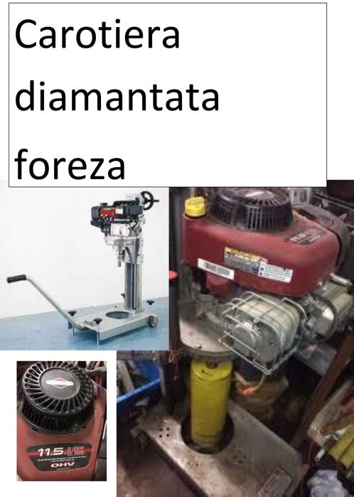 carotiera diamantata, tocator, moara,