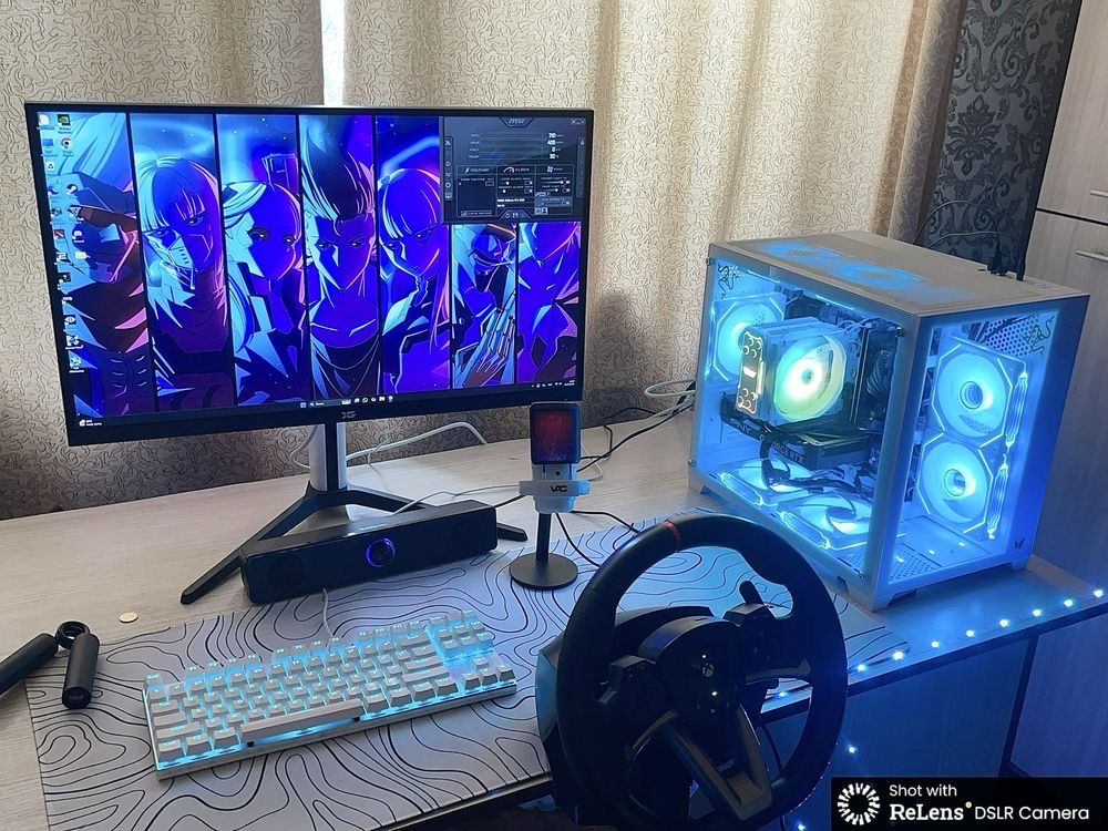 Мощный системник + монитор 27” QHD