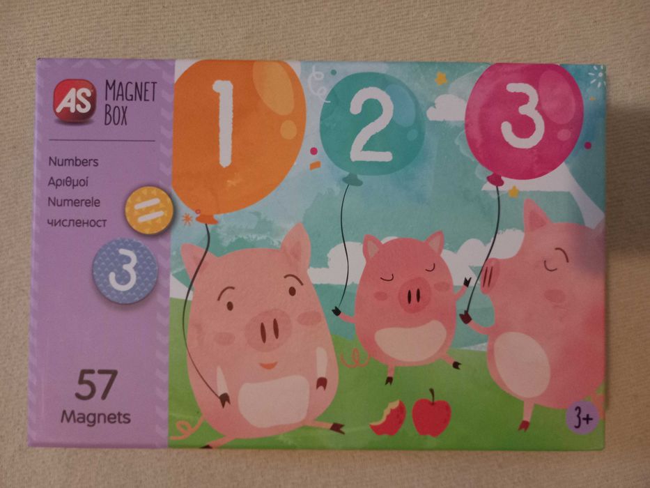 Joc numere magnetice, nou