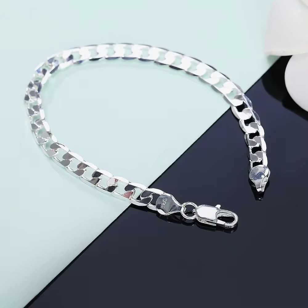 Bratara argint chain
