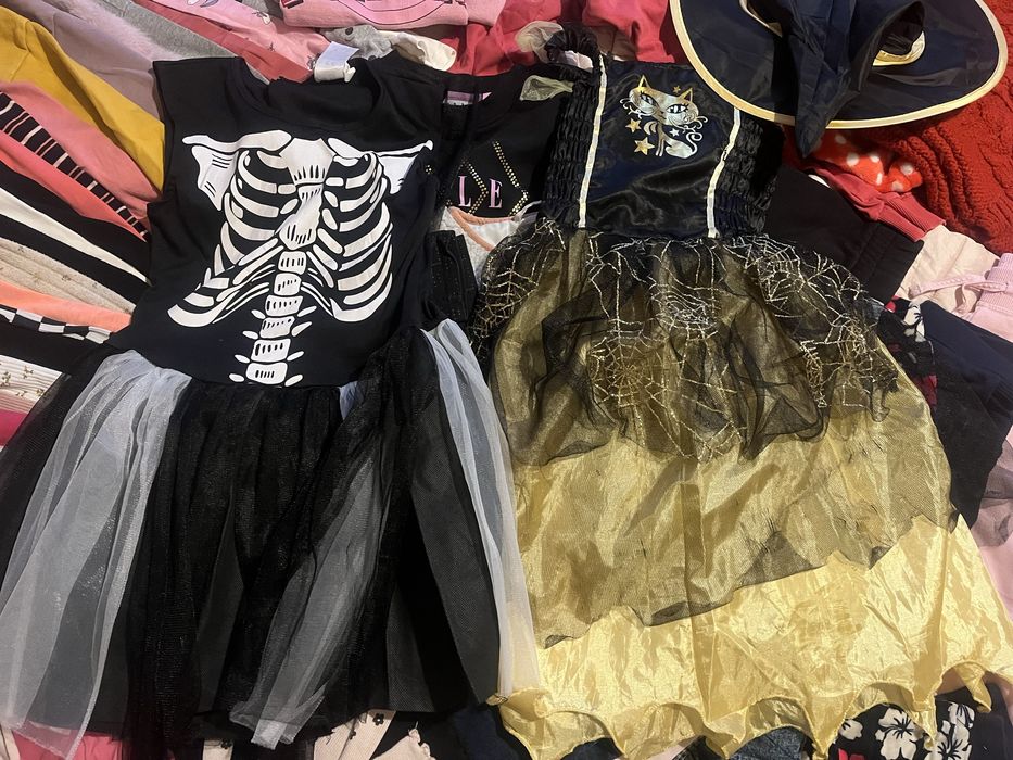 Лот дрехи за момиче есен-зима р-р 110-116