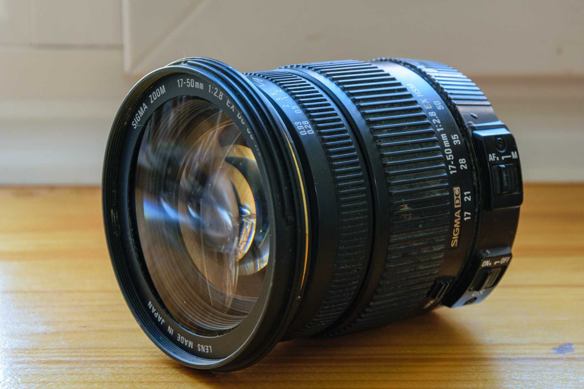 Sigma 17-50mm f2.8 Nikon mount - piese