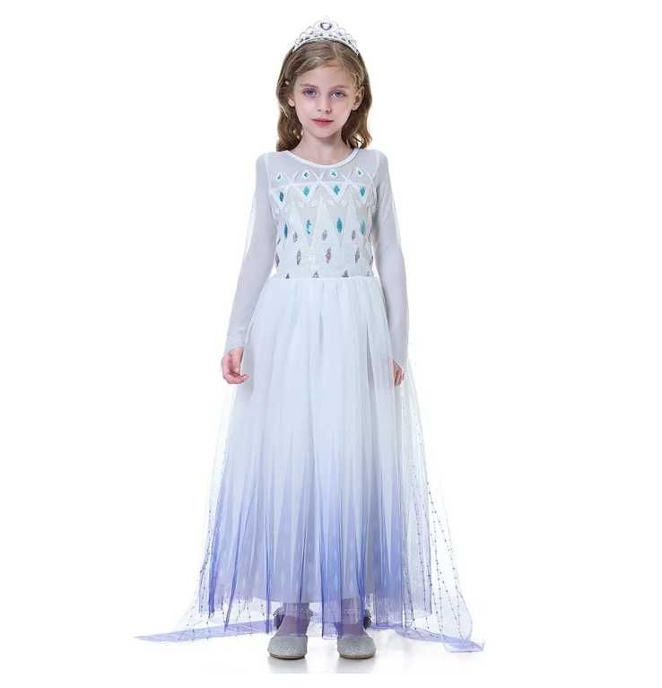 Rochita Frozen Elsa II ,marime 110 4-5ani