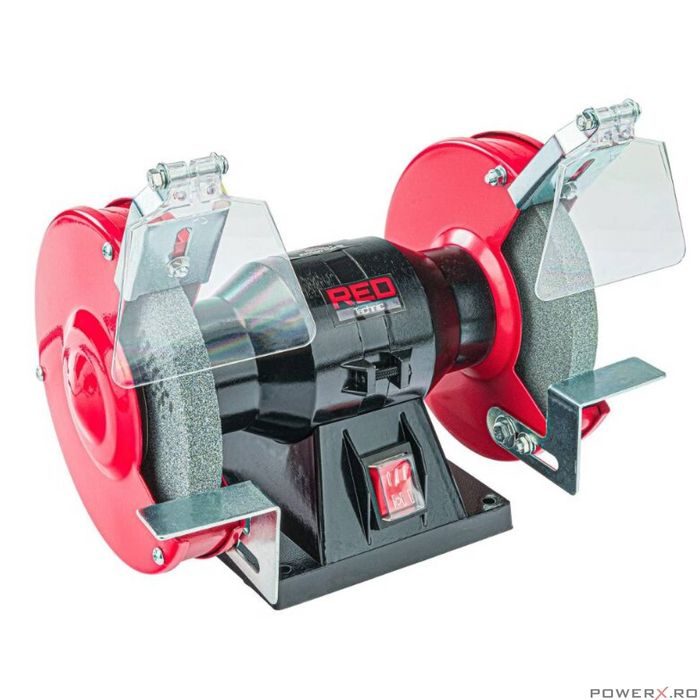 Polizor de banc cu 2 pietre, 150 mm, 1500W, Red Technic