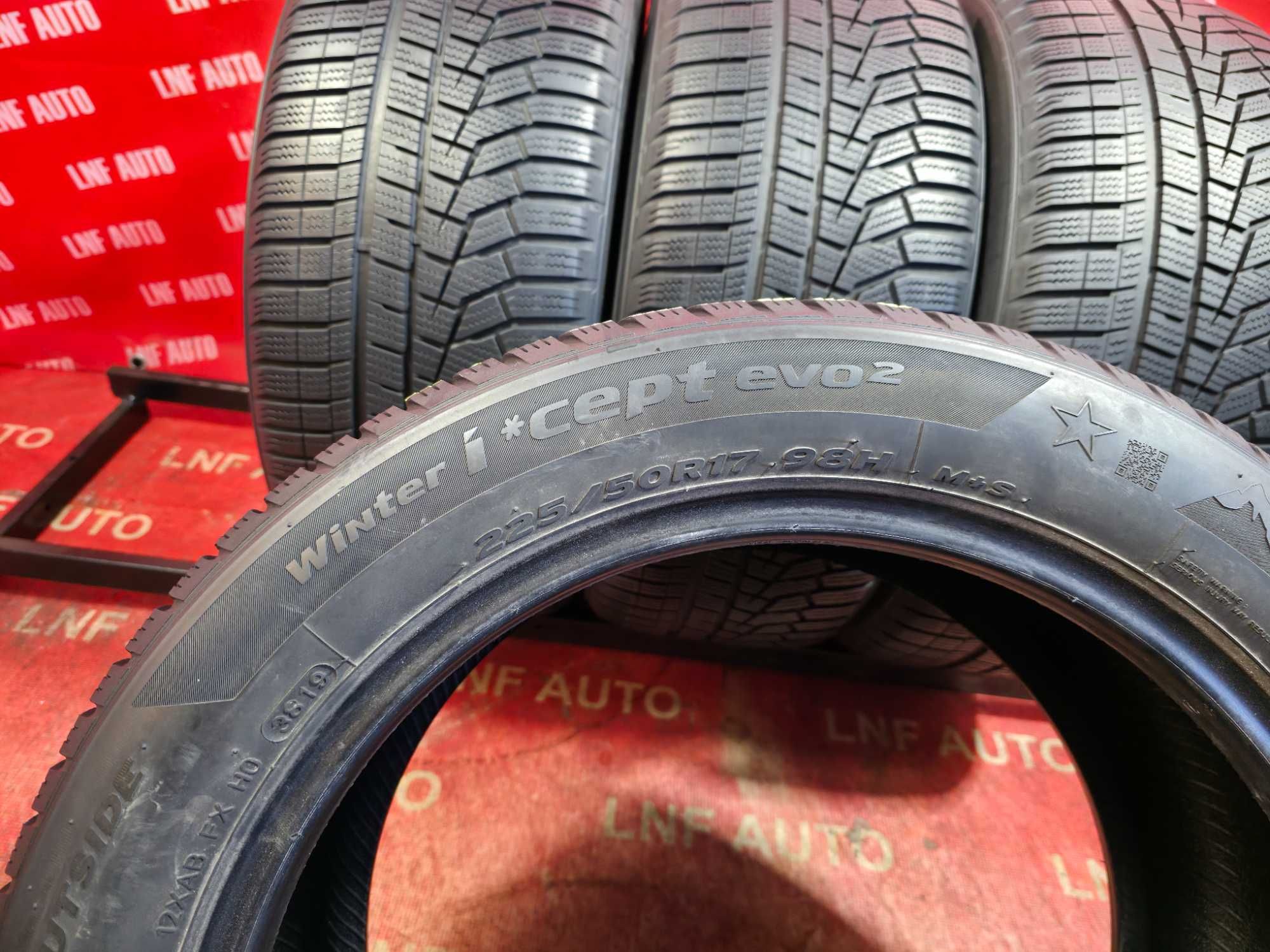 Anvelope de IARNA - 225/50/17 - HANKOOK - 6.5 MM - DOT 2019 !