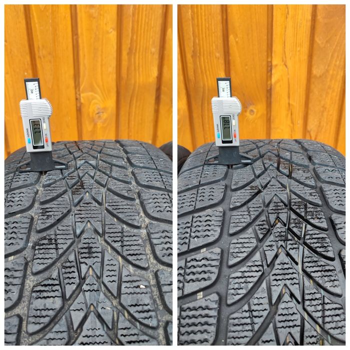 Jante originale Porsche Maccan 2 lățimi 295 40/265 45R20 iarnă Dunlop