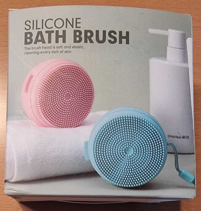 Set rafturi de dus + perie de baie din silicon