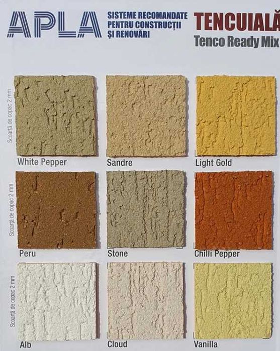 Apla Tencoplast Silicon Tencuiala Decorativa Structurata