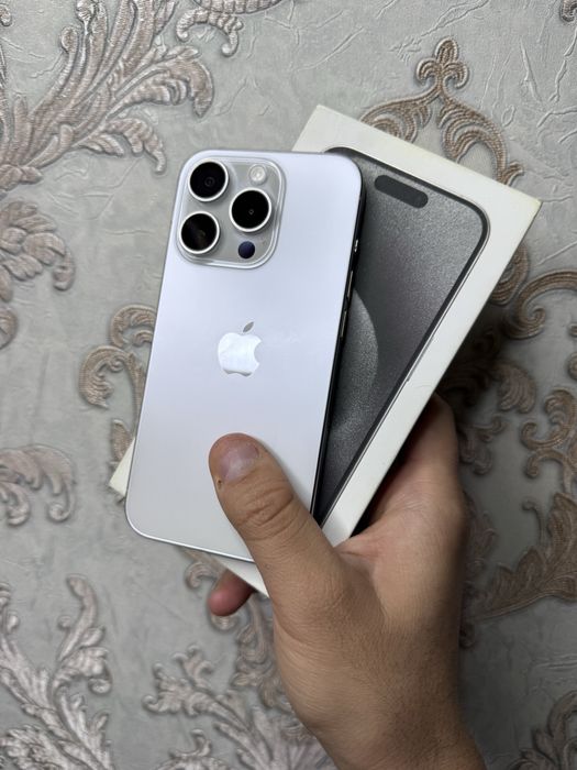iPhone 15 Pro 128Gb Natural White Akk: 90% Kelwamiz