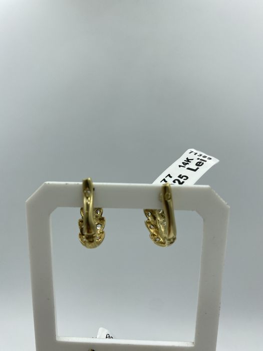 Cercei Aur 14k Greutate 2.77 Gr #34766