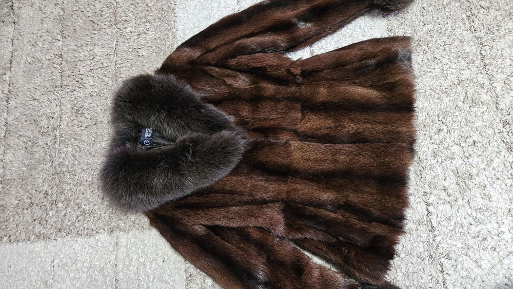 Blana naturală de nurcă, merge pentru marimea 38/40