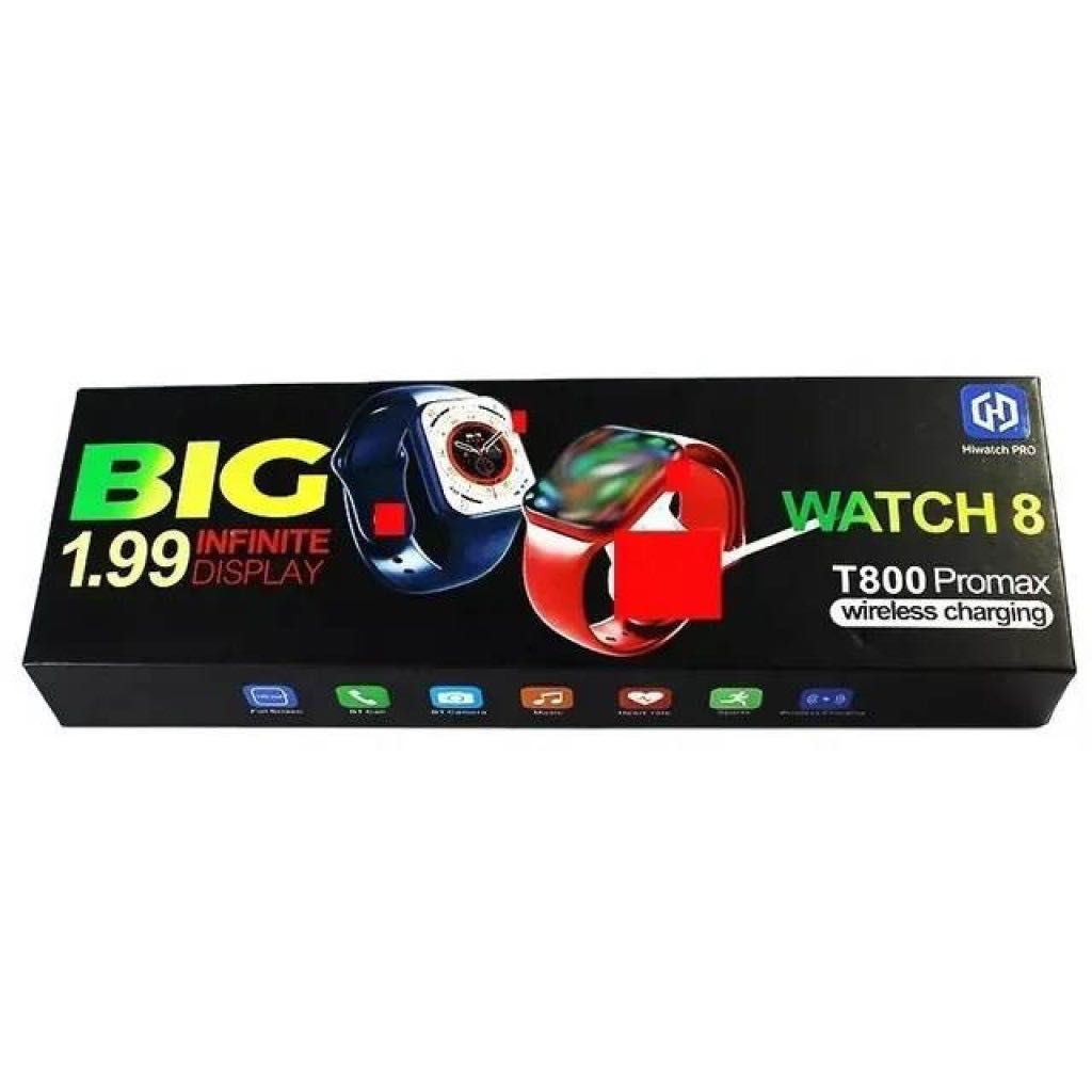 ПРОМОЦИОНАЛНА ЦЕНА!!!Смарт часовник Watch 8 T800 Pro Max 1,99