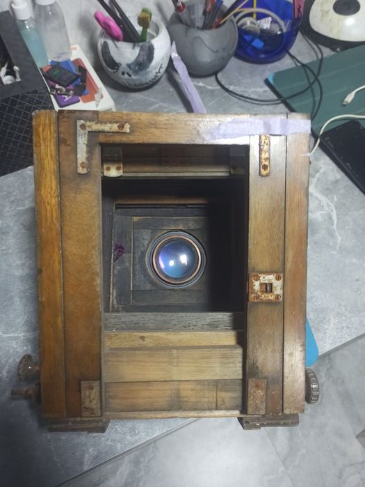 Деревянный фото аппарат 1961.года..ссср.