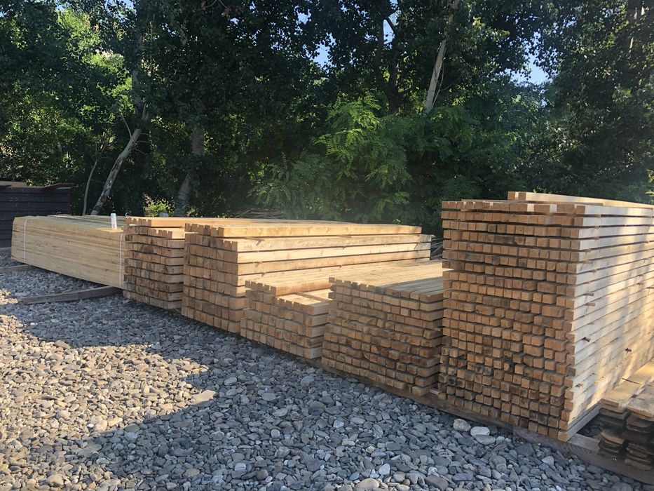 Vând cherestea brad molid grinzi