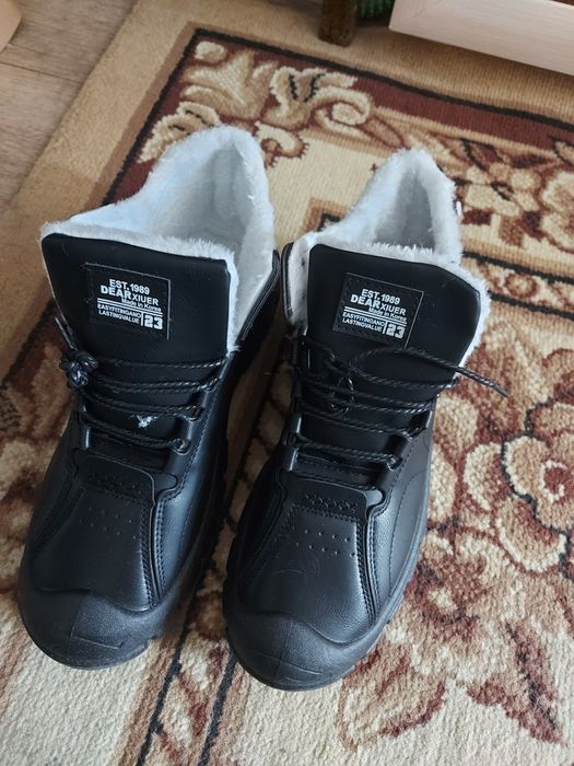 Ботинки с утеплителем