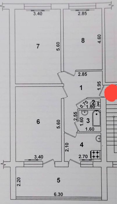 Продается 3 комнатная квартира улица Аския Московская Пицца Пединститу