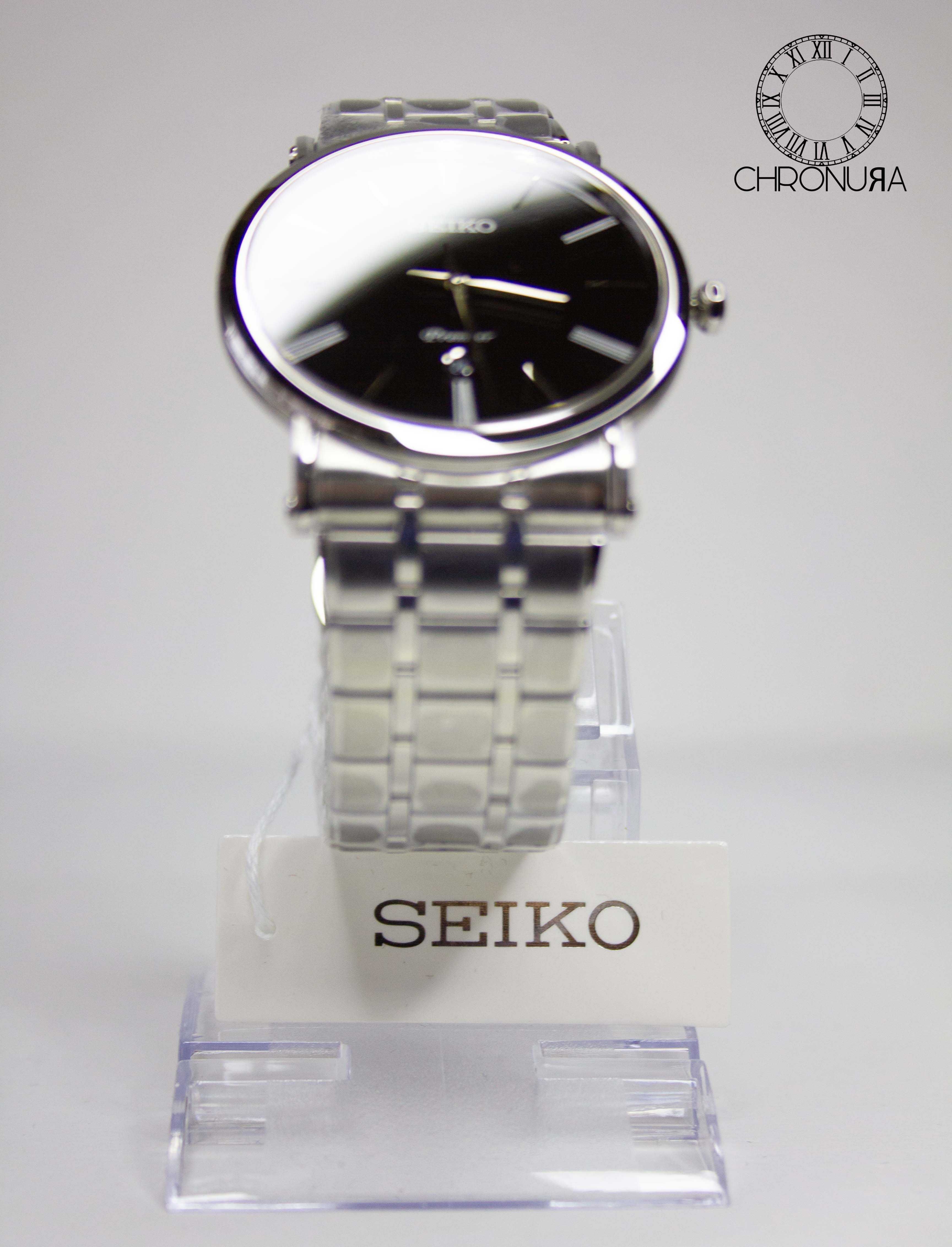 НОВ ЧАСОВНИК – Seiko SKP393P1 – Елегантен кварцов | Кутия и документи