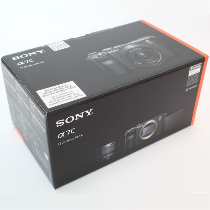 Sony A7C Kit, Nou, Garantie 36 luni