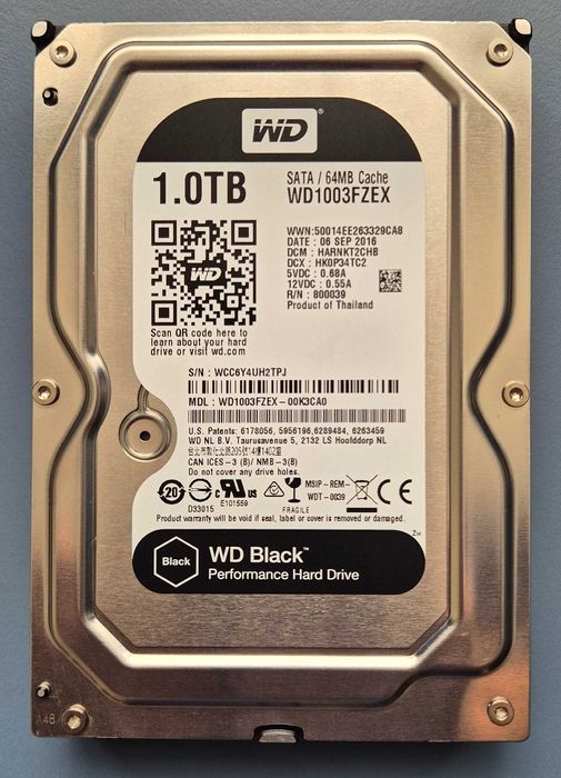 HDD WD Black 1TB