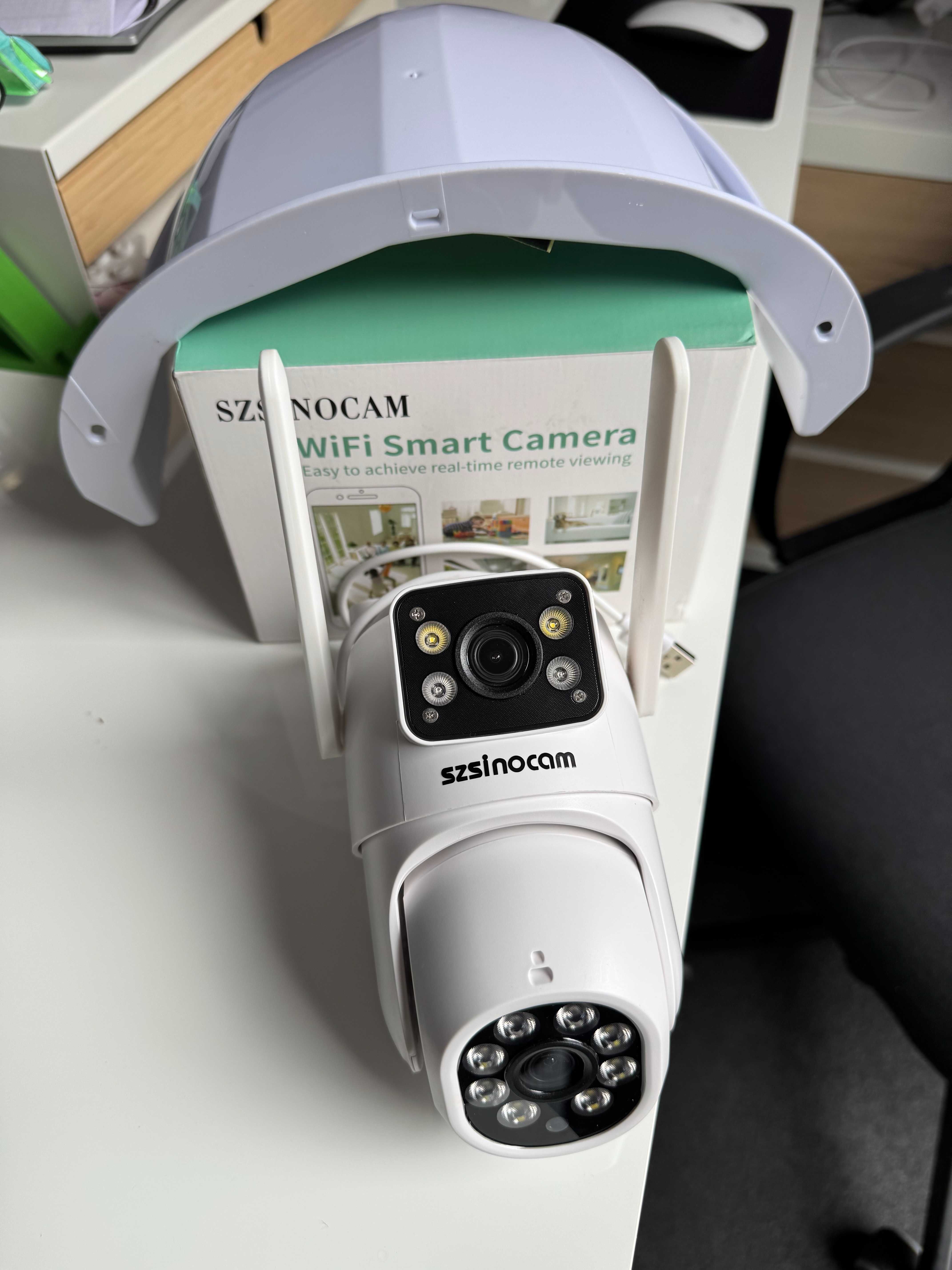 Wifi камера с 128ГБ карта и козирка