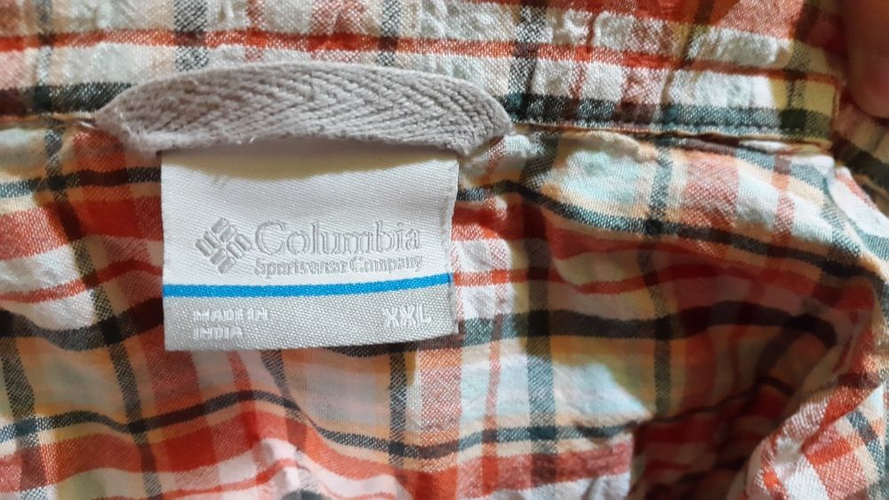 Vand camasa Columbia XXL rosie fara calcare/nu se calca