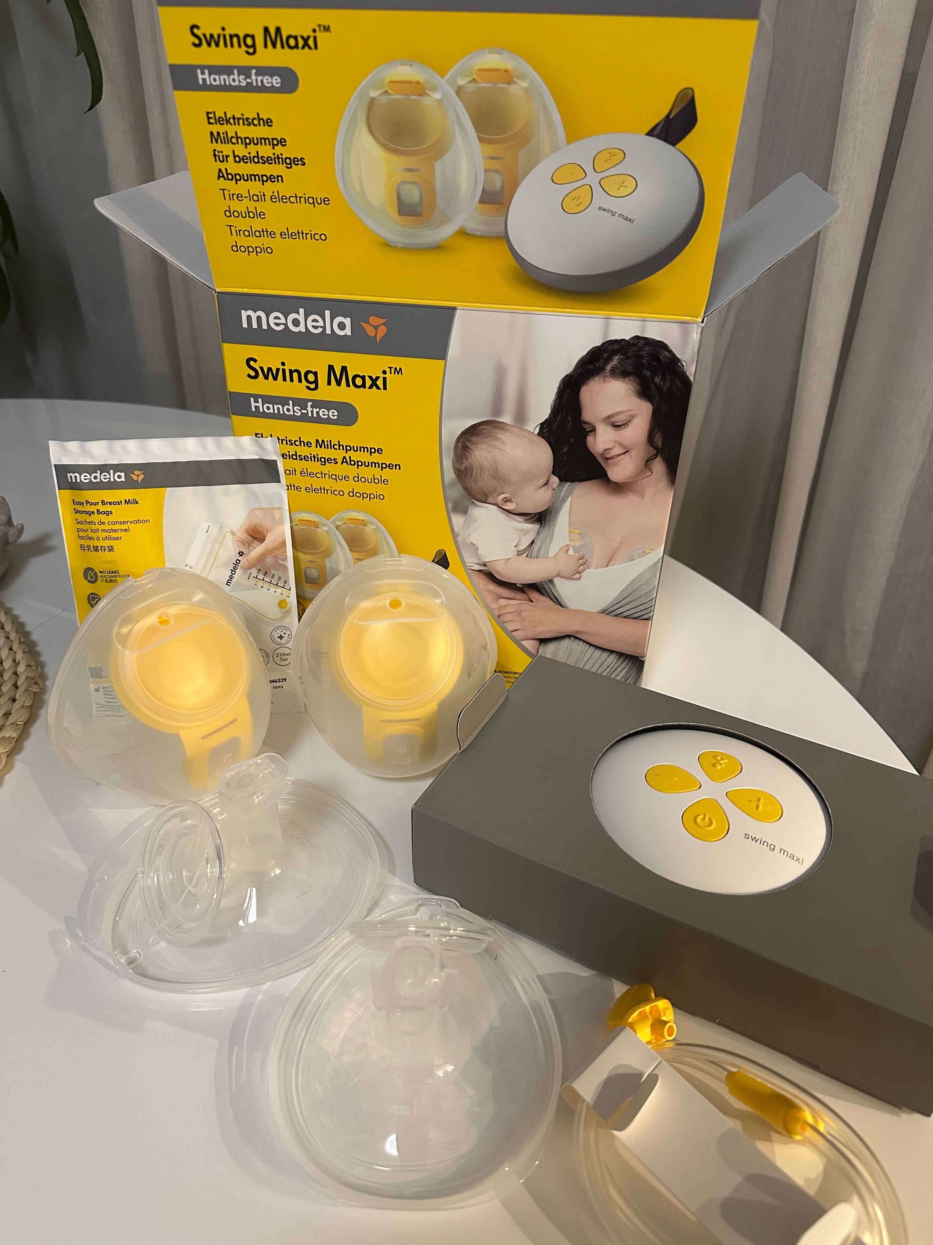 електрическа помпа за кърма Medela Swing Maxi Hands-Free