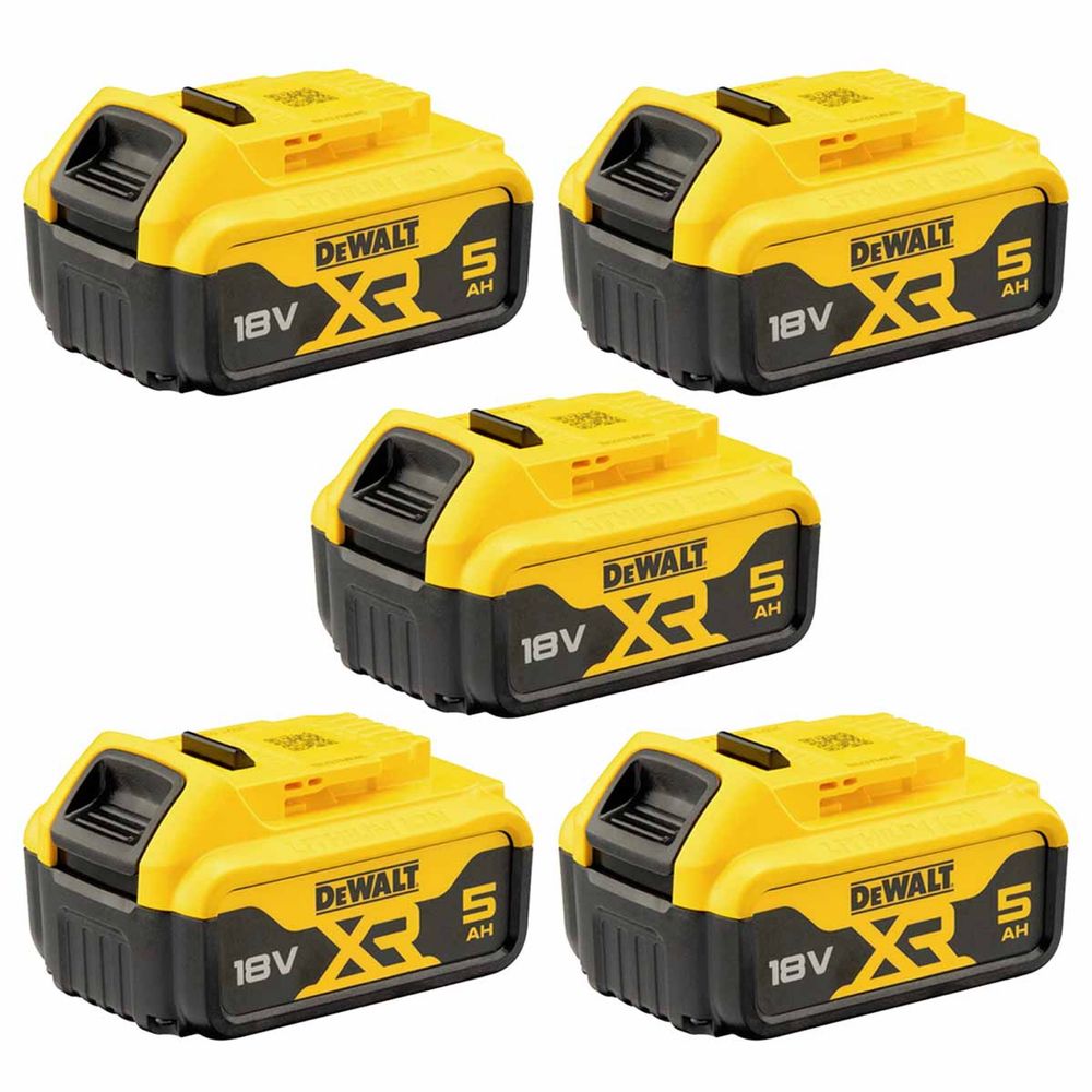 DeWALT Батерия DCB184 5Ah 18V 2024/2025г. с Гаранция