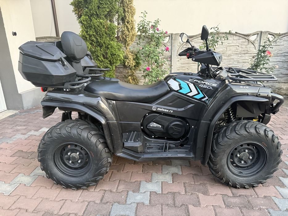 Vând CF Moto 450l 2024 (nu linhai, goes, can am, polaris)