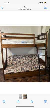 Продам двухяростную детскую кровать