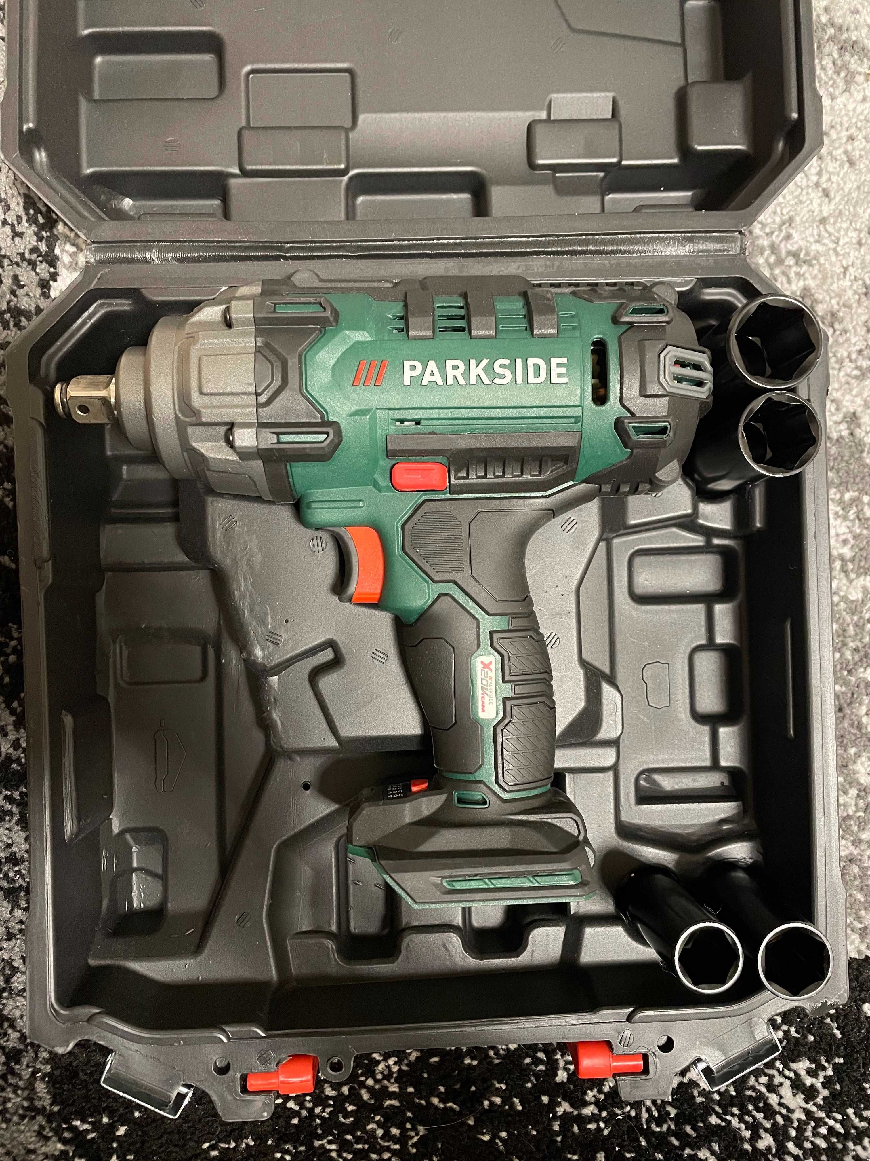 Немски Акумулаторен Ударен Гайковерт Parkside 400 Nm 20V 4 Ah