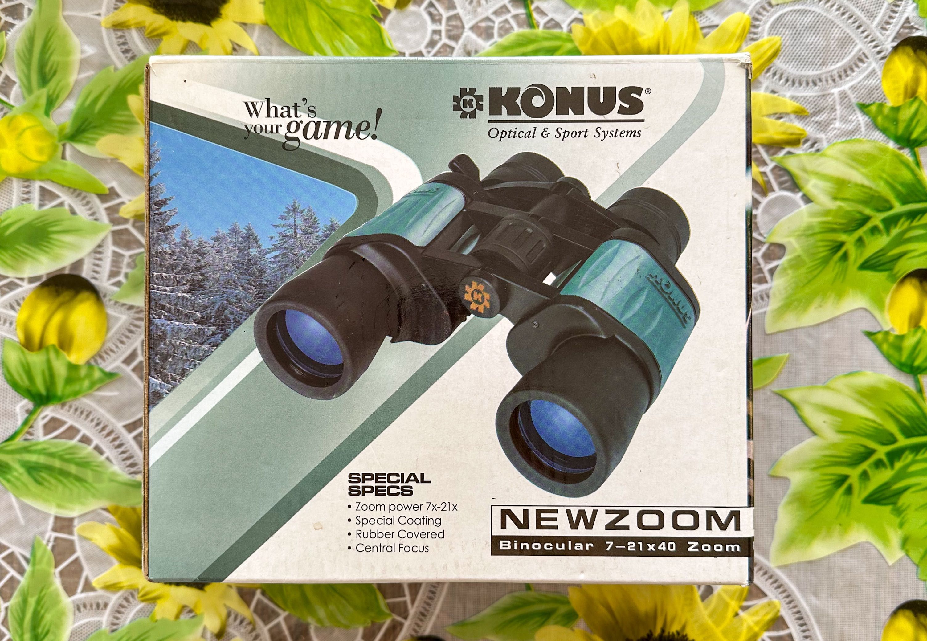 Бинокъл KONUS New Zoom 7-21x40