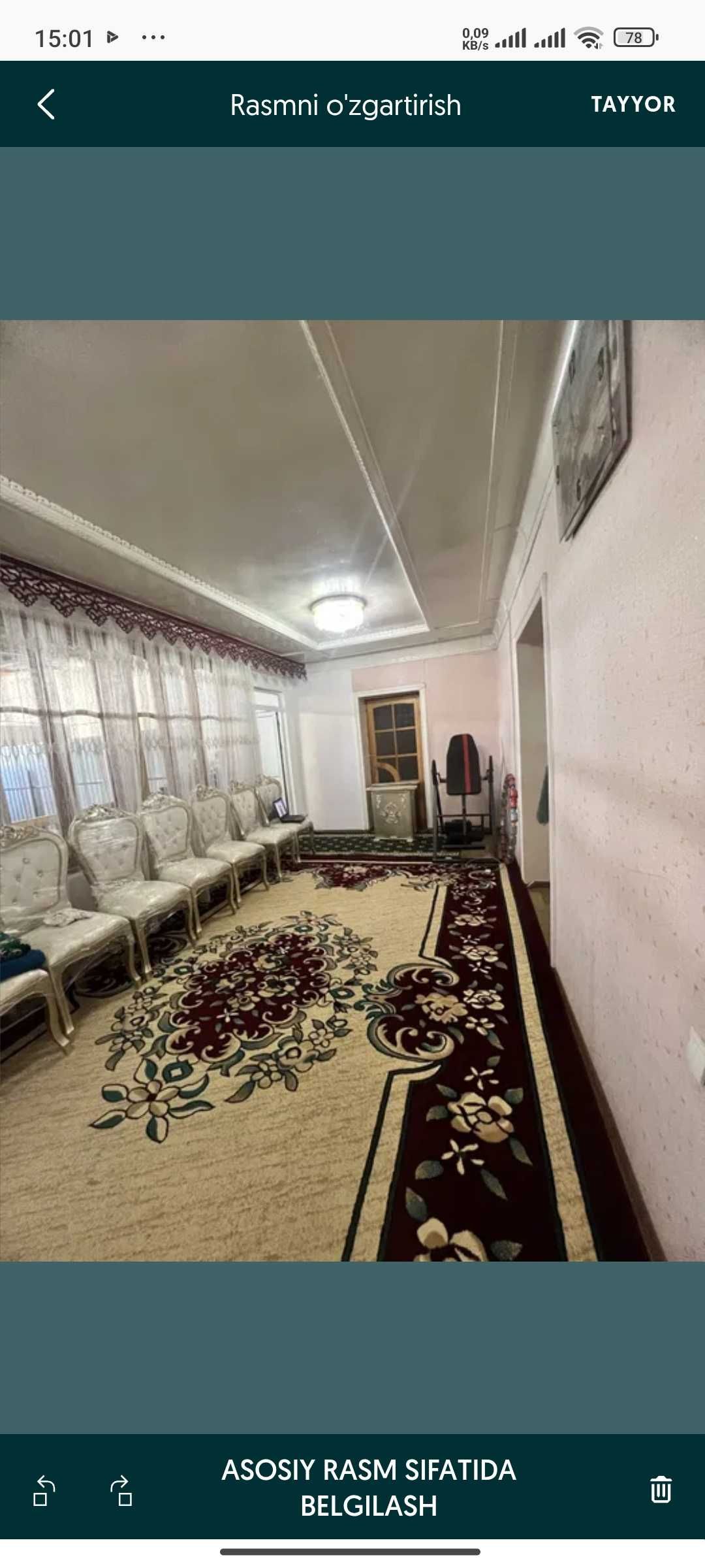 Hovli sotiladi 170.000$