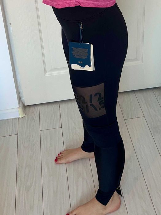 Colanti negri fitness / gym noi cu eticheta H&M