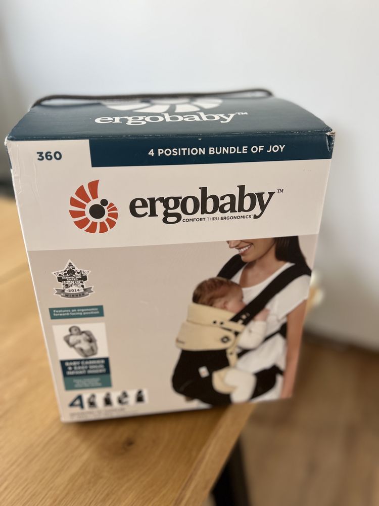 Ергономична раница Ergobaby 360 - 0м.-15кг.