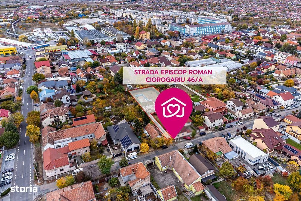 Teren 1.285 mp în Pârneava - lângă Facultatea de Medicină