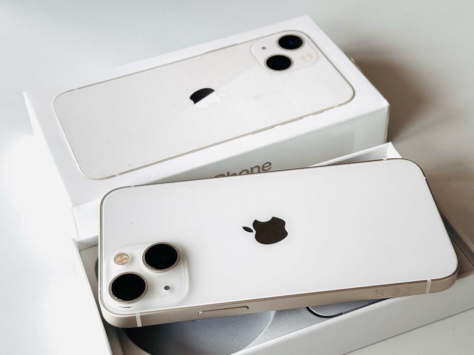 НОВ! Iphone 13 mini 256GB White 100% Батерия! Гаранция 6 месеца