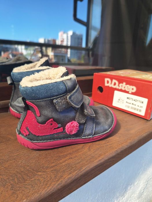 Зимни боти D.D. Step (боси) за момиче - размер 25